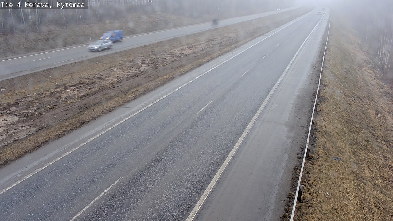 Weather Camera Image Väg 4 Kervo, Kytömaa, Kerava, Uusimaa