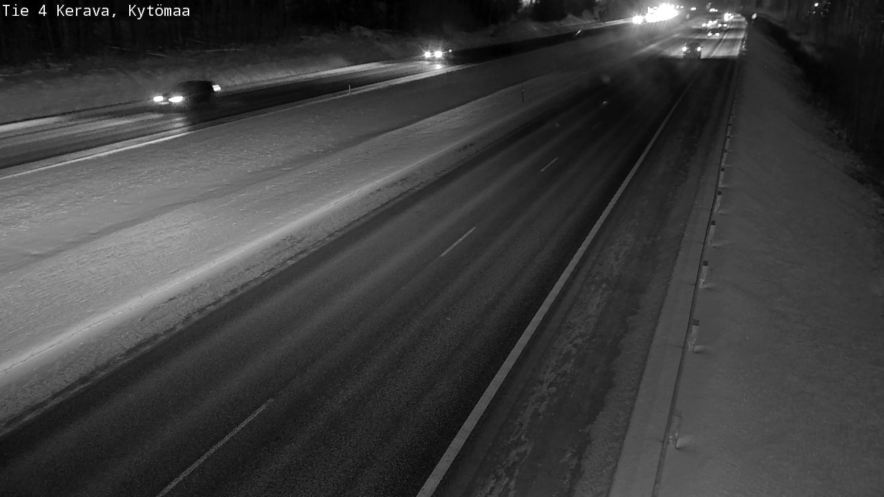 Weather Camera Image Väg 4 Kervo, Kytömaa, Kerava, Uusimaa
