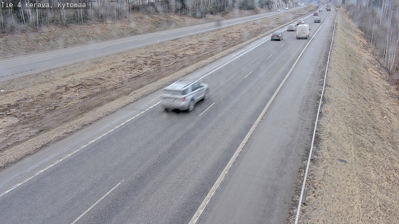 Weather Camera Image Road 4 Kerava, Kytömaa, Kerava, Uusimaa