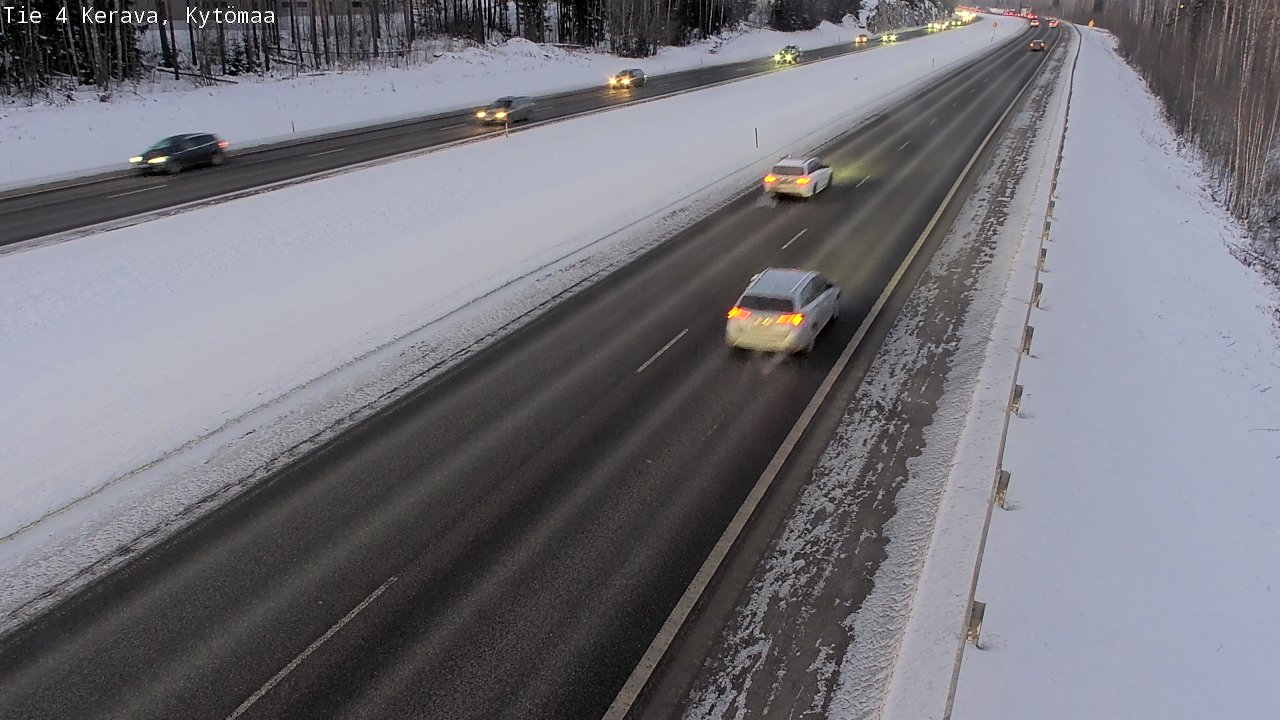Weather Camera Image Väg 4 Kervo, Kytömaa, Kerava, Uusimaa
