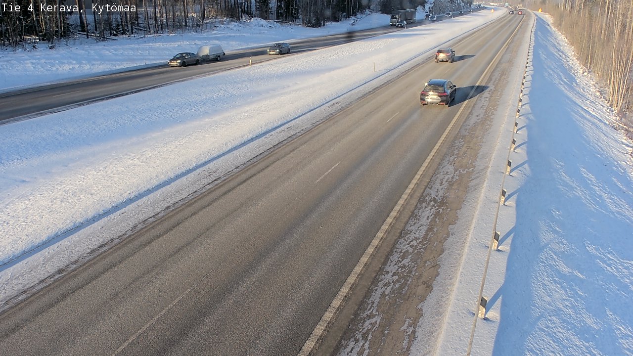Weather Camera Image Väg 4 Kervo, Kytömaa, Kerava, Uusimaa