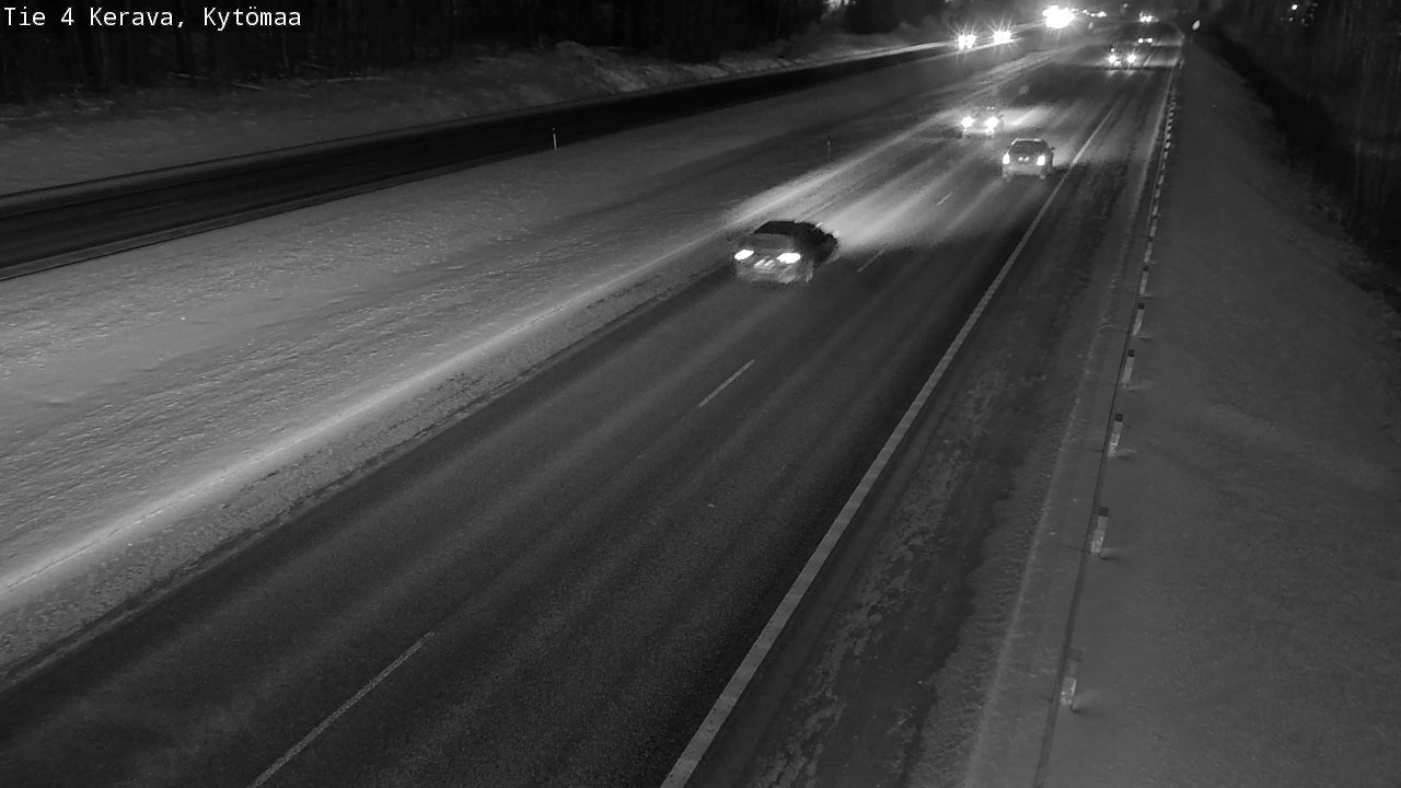 Weather Camera Image Väg 4 Kervo, Kytömaa, Kerava, Uusimaa