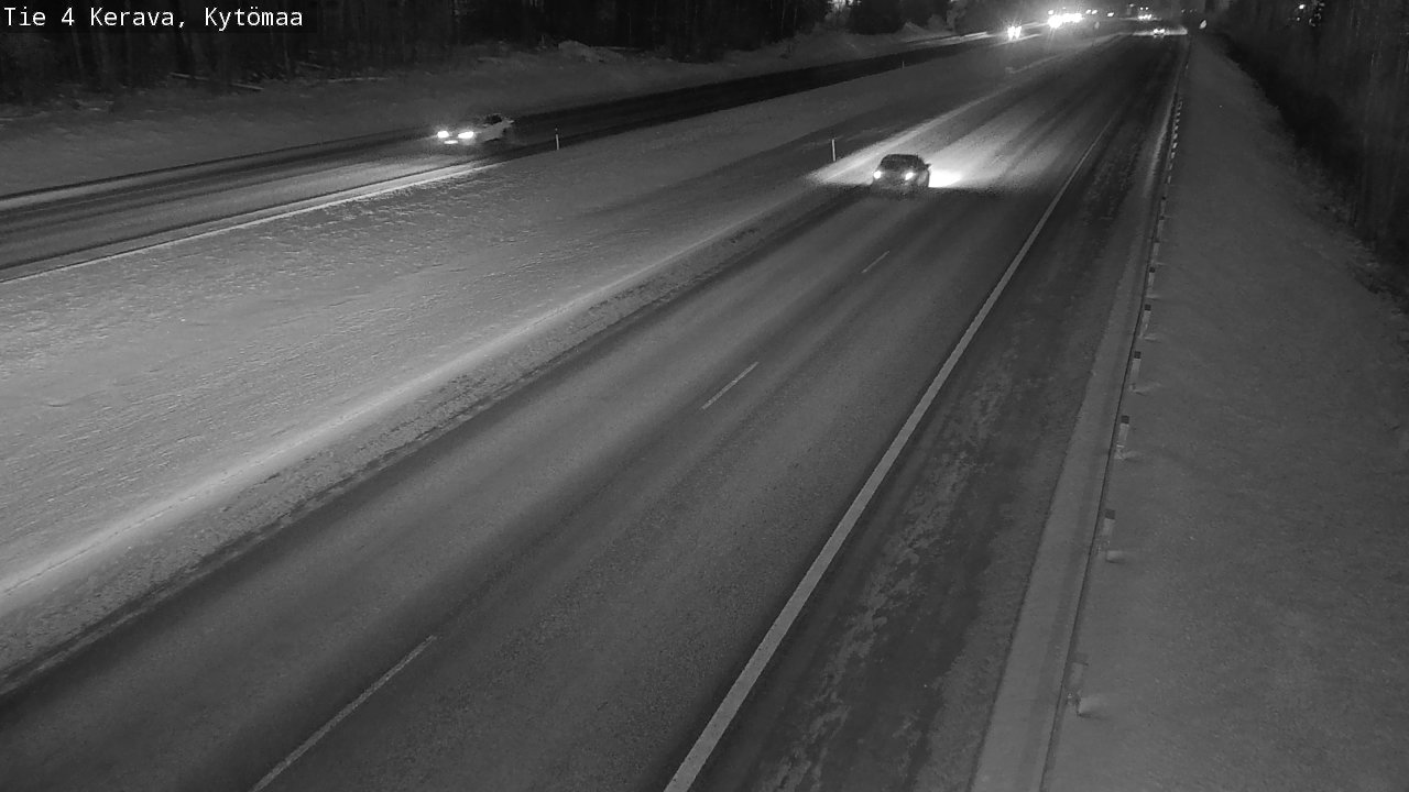 Weather Camera Image Väg 4 Kervo, Kytömaa, Kerava, Uusimaa