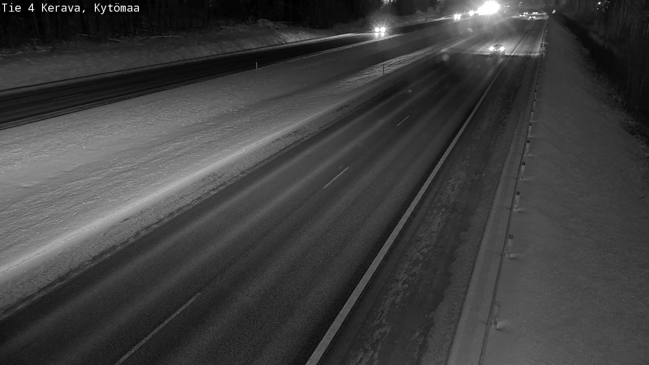 Weather Camera Image Väg 4 Kervo, Kytömaa, Kerava, Uusimaa