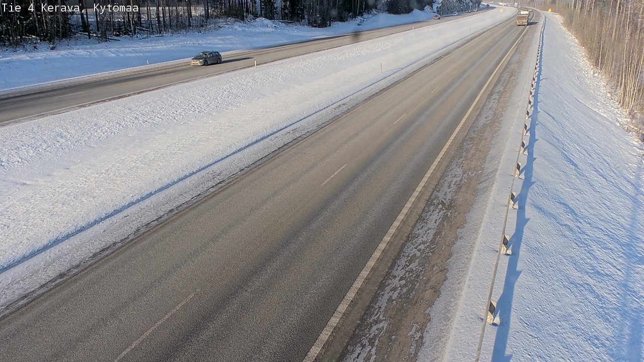 Weather Camera Image Väg 4 Kervo, Kytömaa, Kerava, Uusimaa
