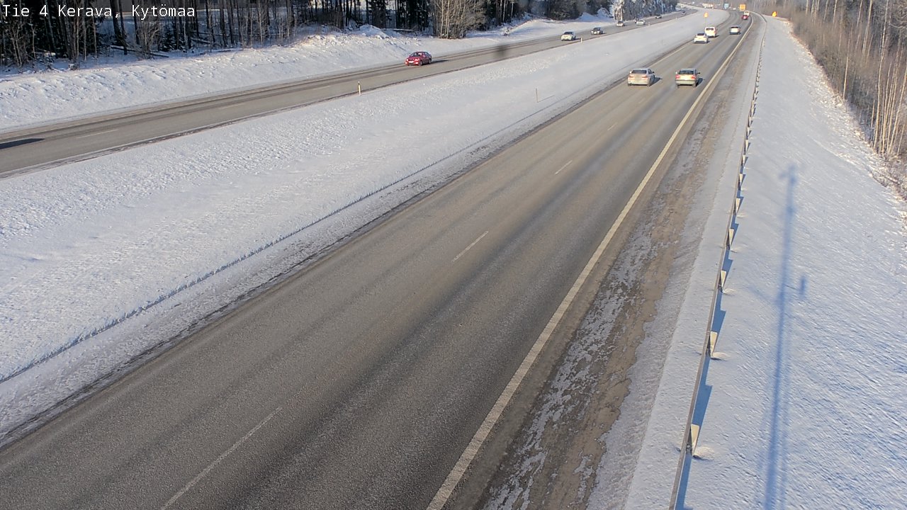 Weather Camera Image Väg 4 Kervo, Kytömaa, Kerava, Uusimaa
