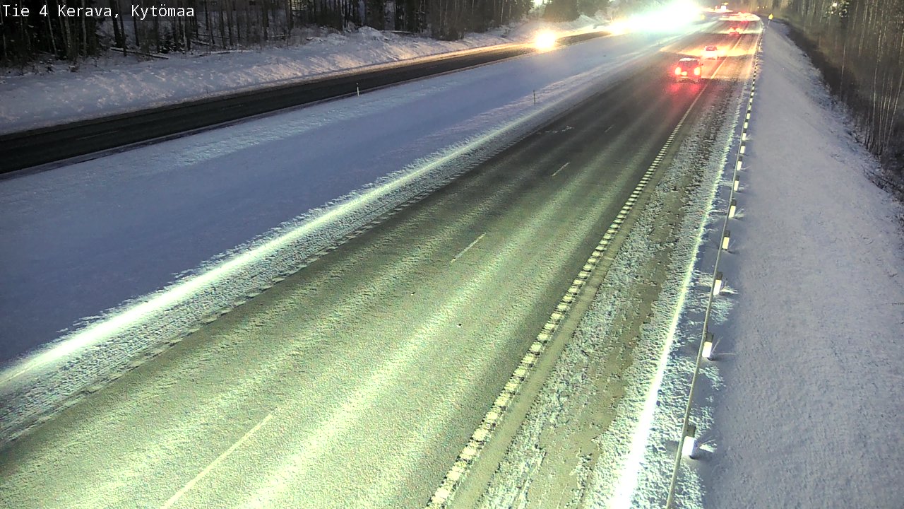 Weather Camera Image Väg 4 Kervo, Kytömaa, Kerava, Uusimaa