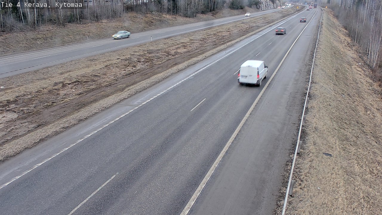 Weather Camera Image Road 4 Kerava, Kytömaa, Kerava, Uusimaa