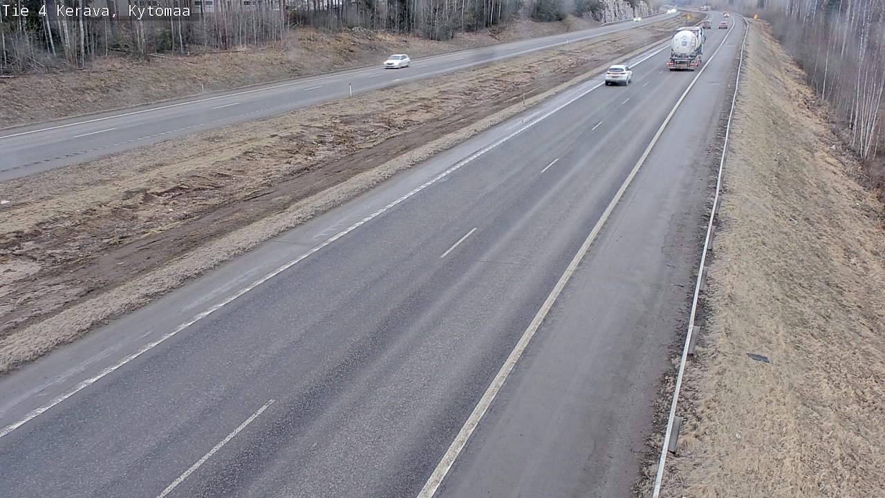 Weather Camera Image Road 4 Kerava, Kytömaa, Kerava, Uusimaa