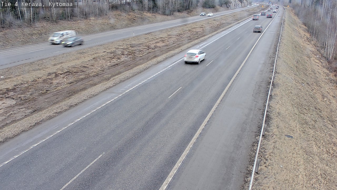 Weather Camera Image Road 4 Kerava, Kytömaa, Kerava, Uusimaa