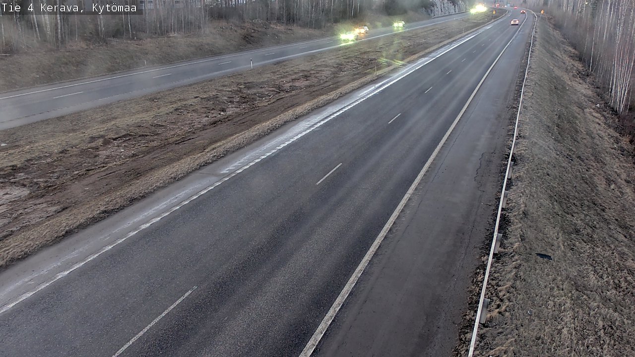 Weather Camera Image Road 4 Kerava, Kytömaa, Kerava, Uusimaa