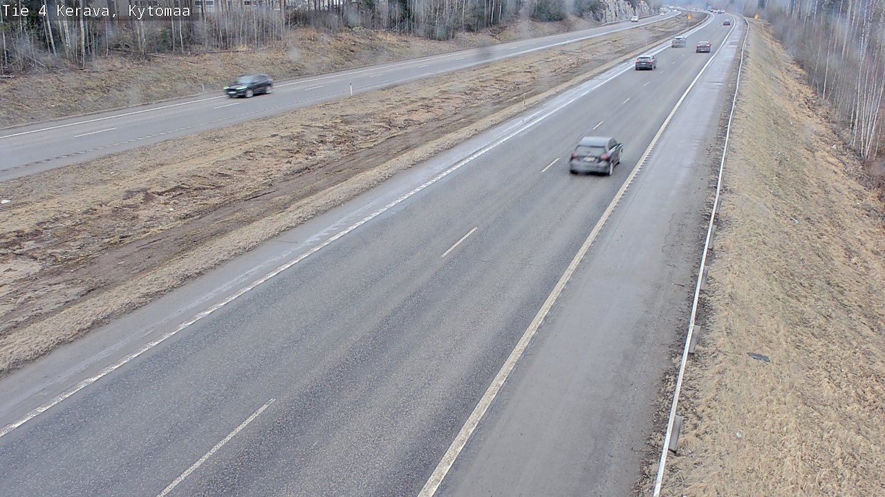 Weather Camera Image Väg 4 Kervo, Kytömaa, Kerava, Uusimaa