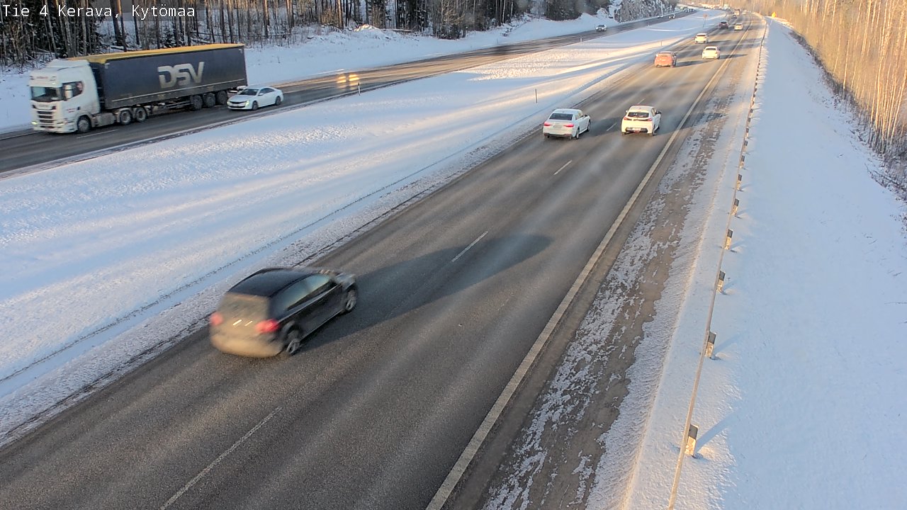 Weather Camera Image Väg 4 Kervo, Kytömaa, Kerava, Uusimaa