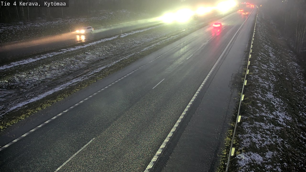 Weather Camera Image Väg 4 Kervo, Kytömaa, Kerava, Uusimaa