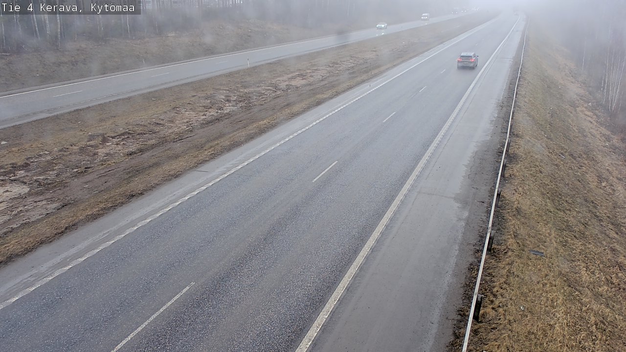 Weather Camera Image Väg 4 Kervo, Kytömaa, Kerava, Uusimaa