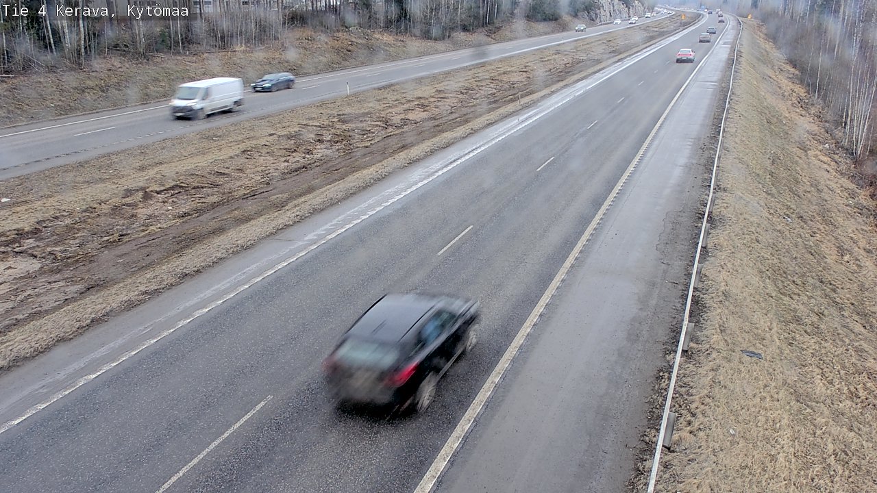 Weather Camera Image Väg 4 Kervo, Kytömaa, Kerava, Uusimaa