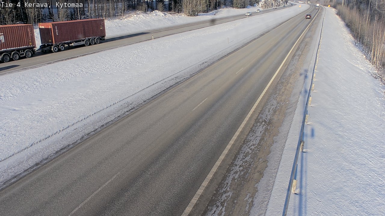 Weather Camera Image Väg 4 Kervo, Kytömaa, Kerava, Uusimaa