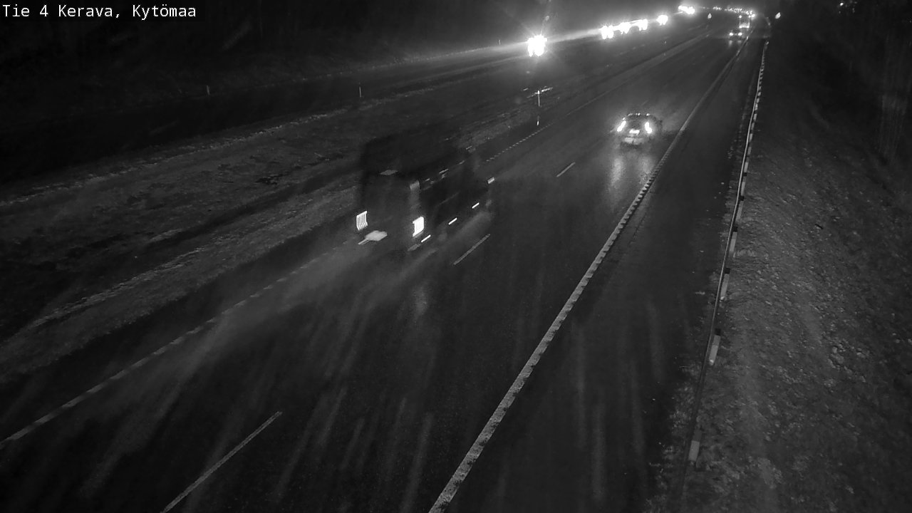 Weather Camera Image Väg 4 Kervo, Kytömaa, Kerava, Uusimaa