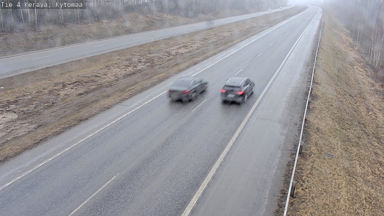 Weather Camera Image Väg 4 Kervo, Kytömaa, Kerava, Uusimaa