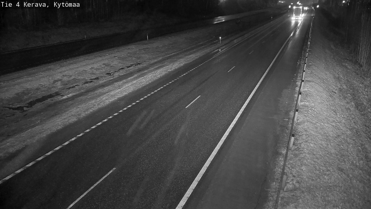 Weather Camera Image Väg 4 Kervo, Kytömaa, Kerava, Uusimaa