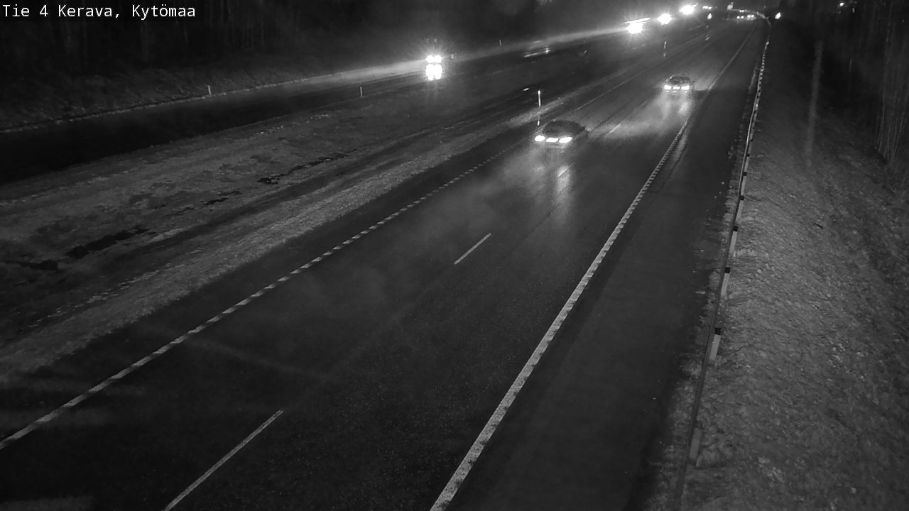 Weather Camera Image Väg 4 Kervo, Kytömaa, Kerava, Uusimaa