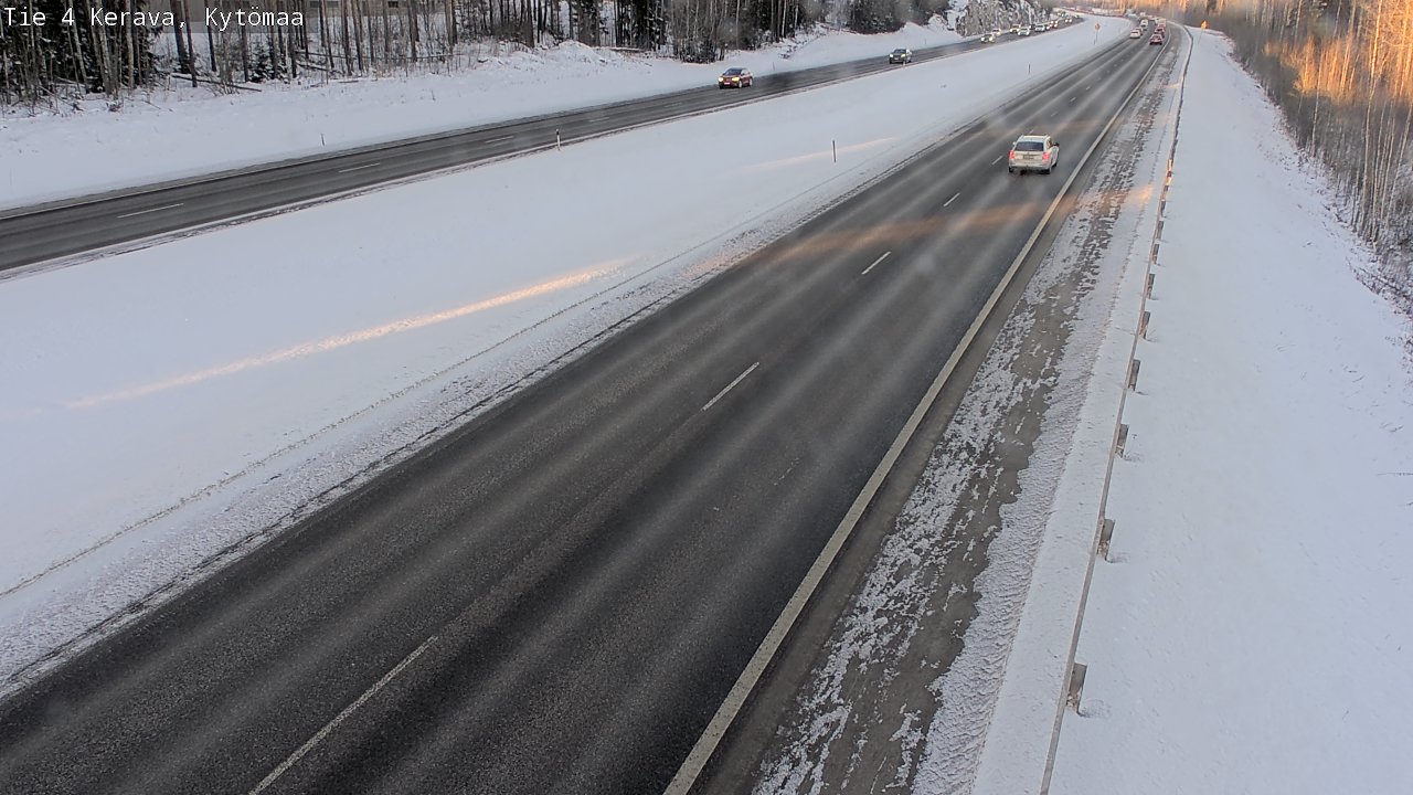 Weather Camera Image Väg 4 Kervo, Kytömaa, Kerava, Uusimaa