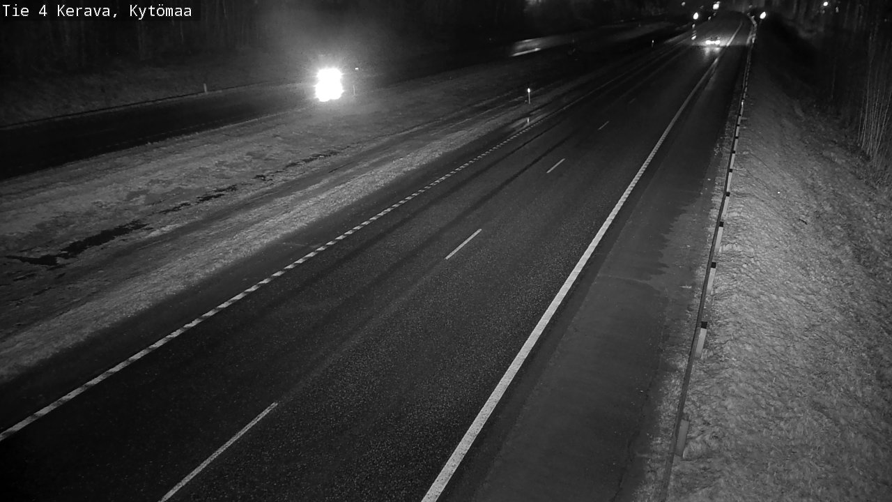 Weather Camera Image Väg 4 Kervo, Kytömaa, Kerava, Uusimaa