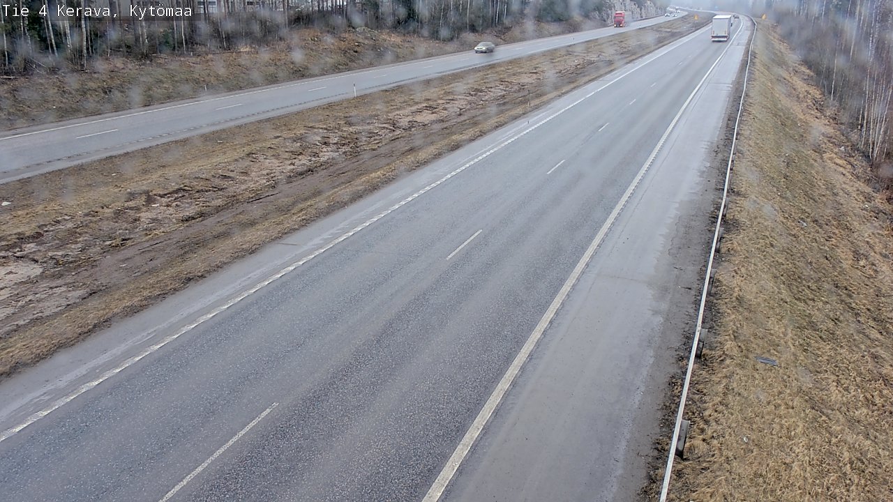 Weather Camera Image Väg 4 Kervo, Kytömaa, Kerava, Uusimaa