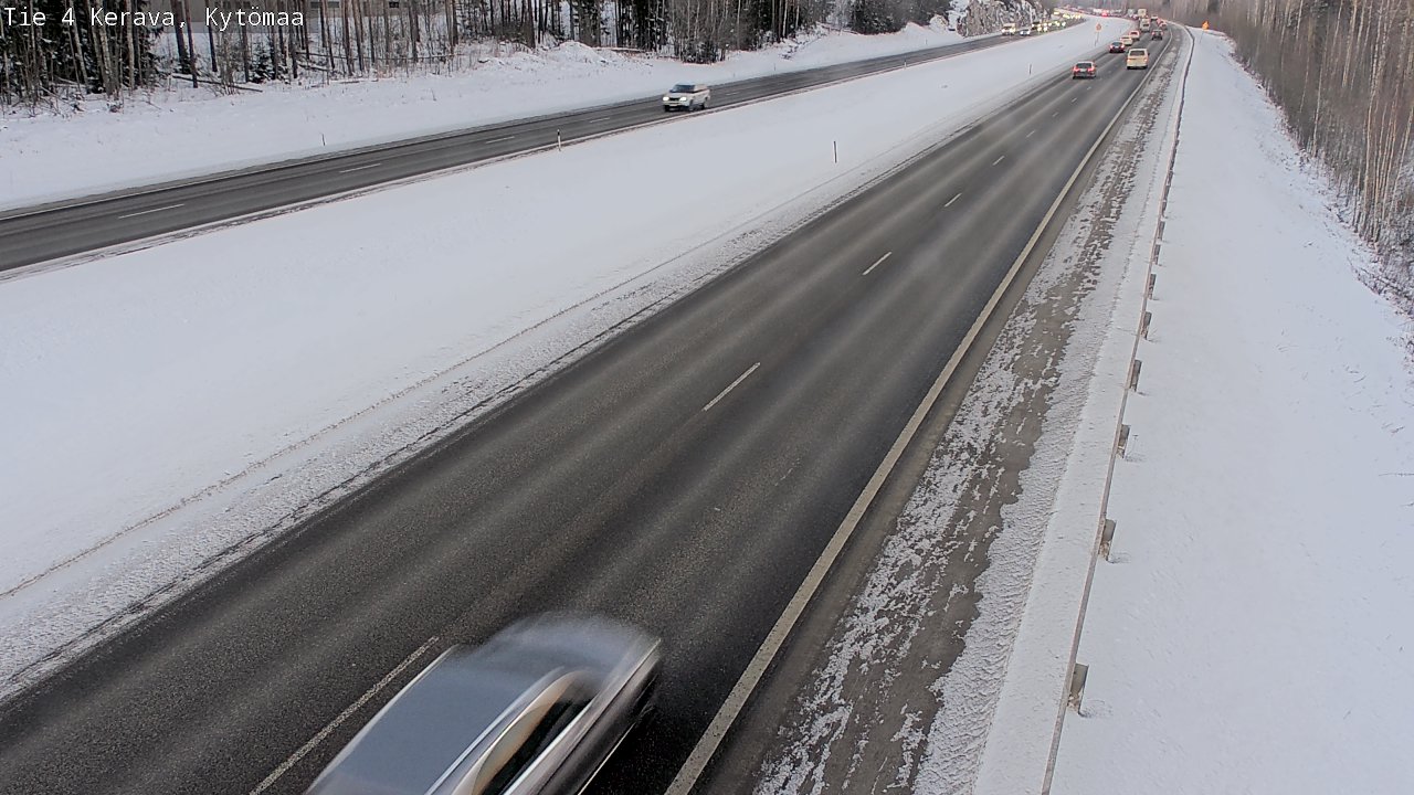 Weather Camera Image Väg 4 Kervo, Kytömaa, Kerava, Uusimaa