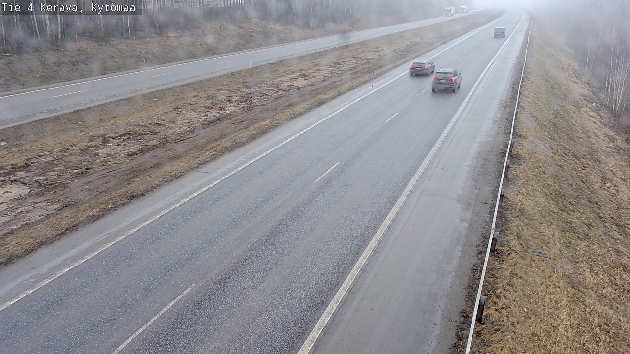 Weather Camera Image Väg 4 Kervo, Kytömaa, Kerava, Uusimaa