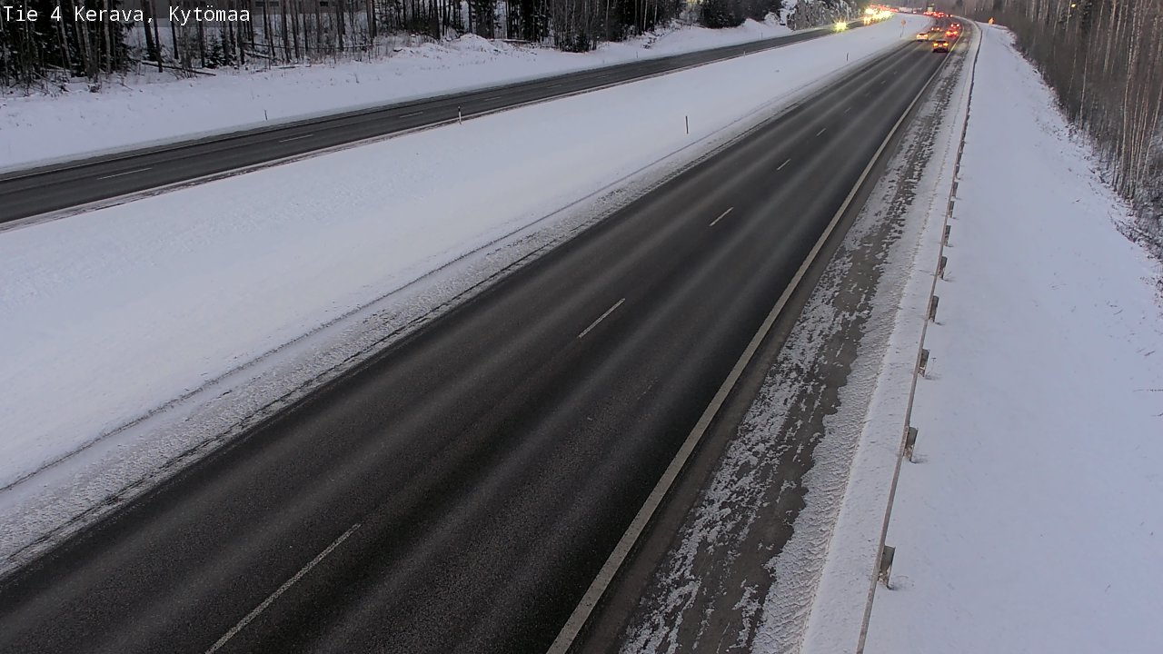 Weather Camera Image Väg 4 Kervo, Kytömaa, Kerava, Uusimaa