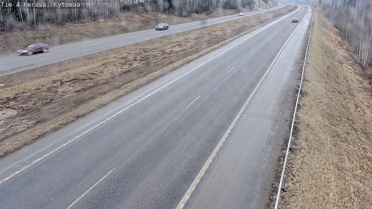 Weather Camera Image Väg 4 Kervo, Kytömaa, Kerava, Uusimaa