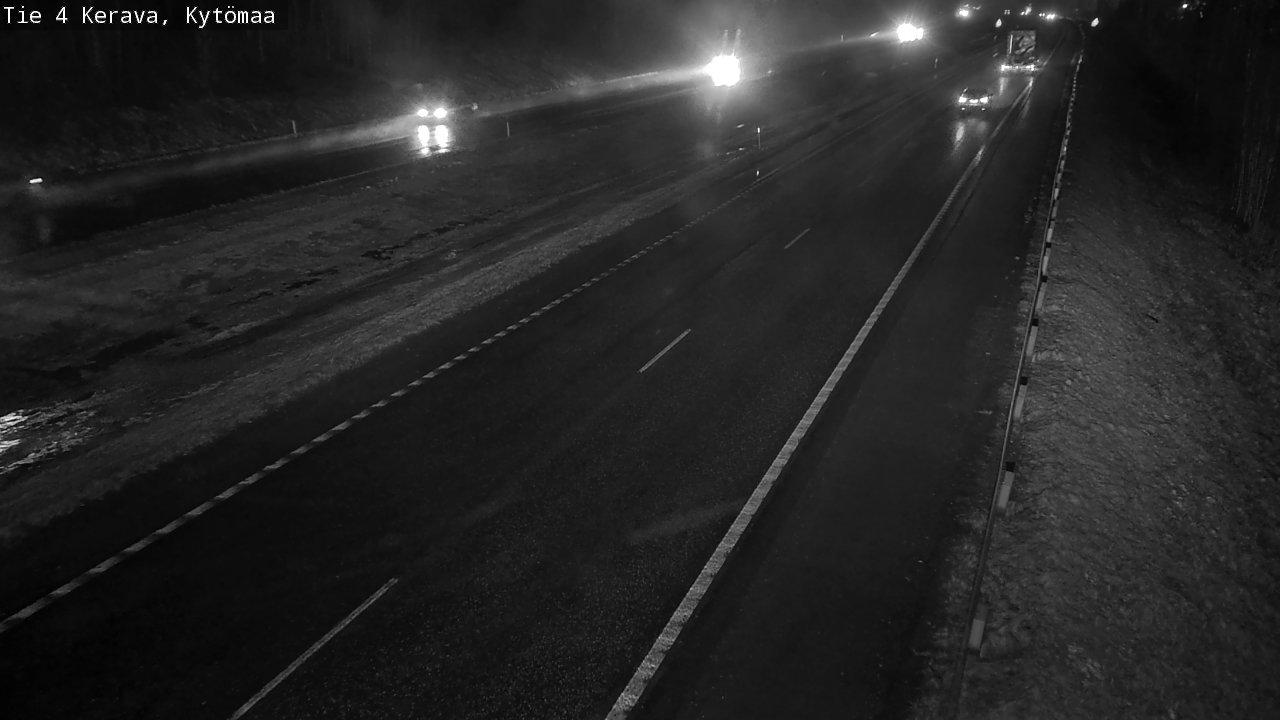 Weather Camera Image Väg 4 Kervo, Kytömaa, Kerava, Uusimaa