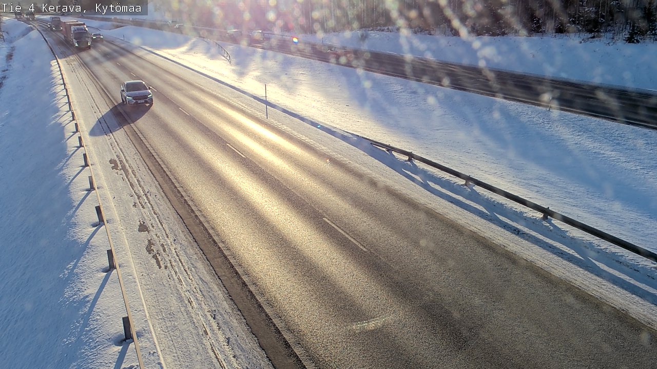 Weather Camera Image Väg 4 Kervo, Kytömaa, Kerava, Uusimaa
