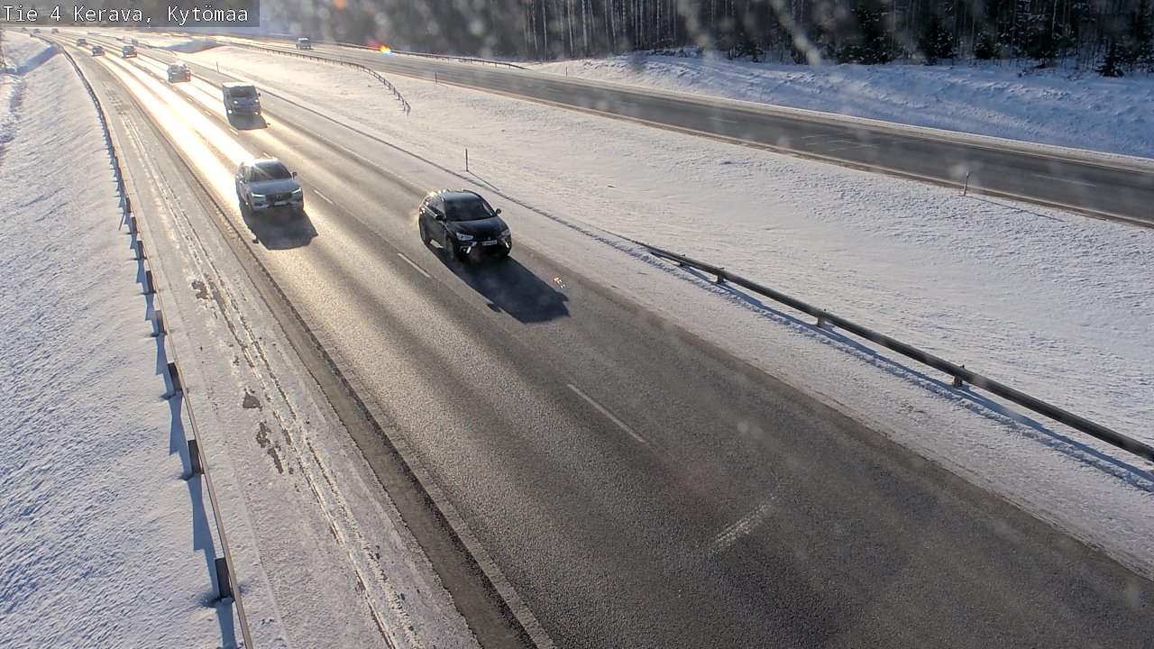 Weather Camera Image Väg 4 Kervo, Kytömaa, Kerava, Uusimaa
