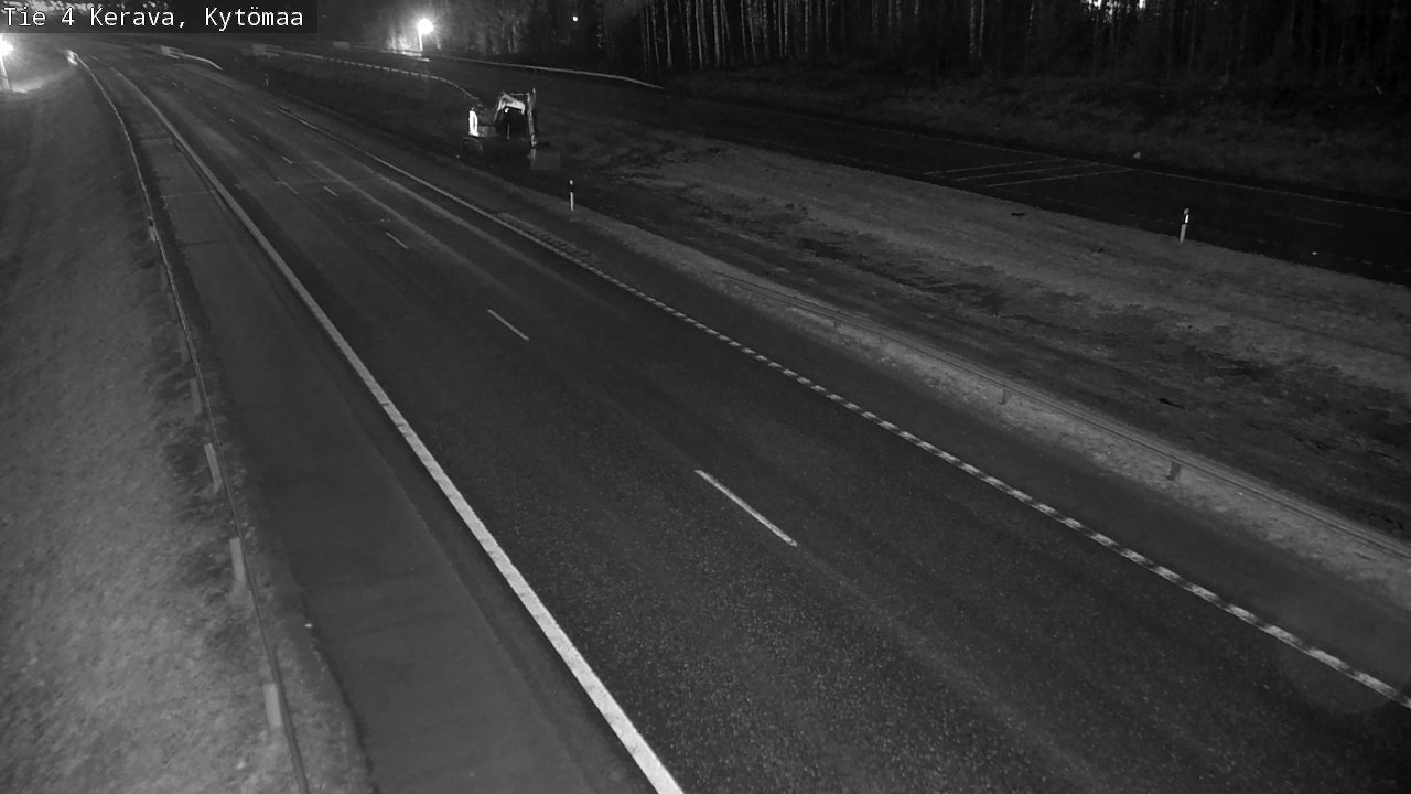 Weather Camera Image Väg 4 Kervo, Kytömaa, Kerava, Uusimaa