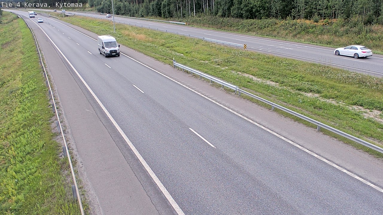 Weather Camera Image Väg 4 Kervo, Kytömaa, Kerava, Uusimaa