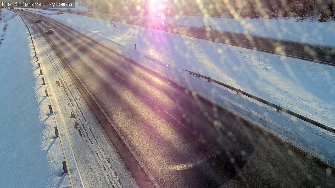 Weather Camera Image Väg 4 Kervo, Kytömaa, Kerava, Uusimaa