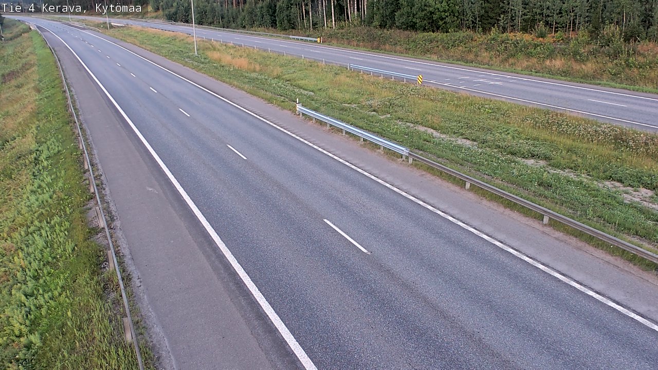 Weather Camera Image Road 4 Kerava, Kytömaa, Kerava, Uusimaa