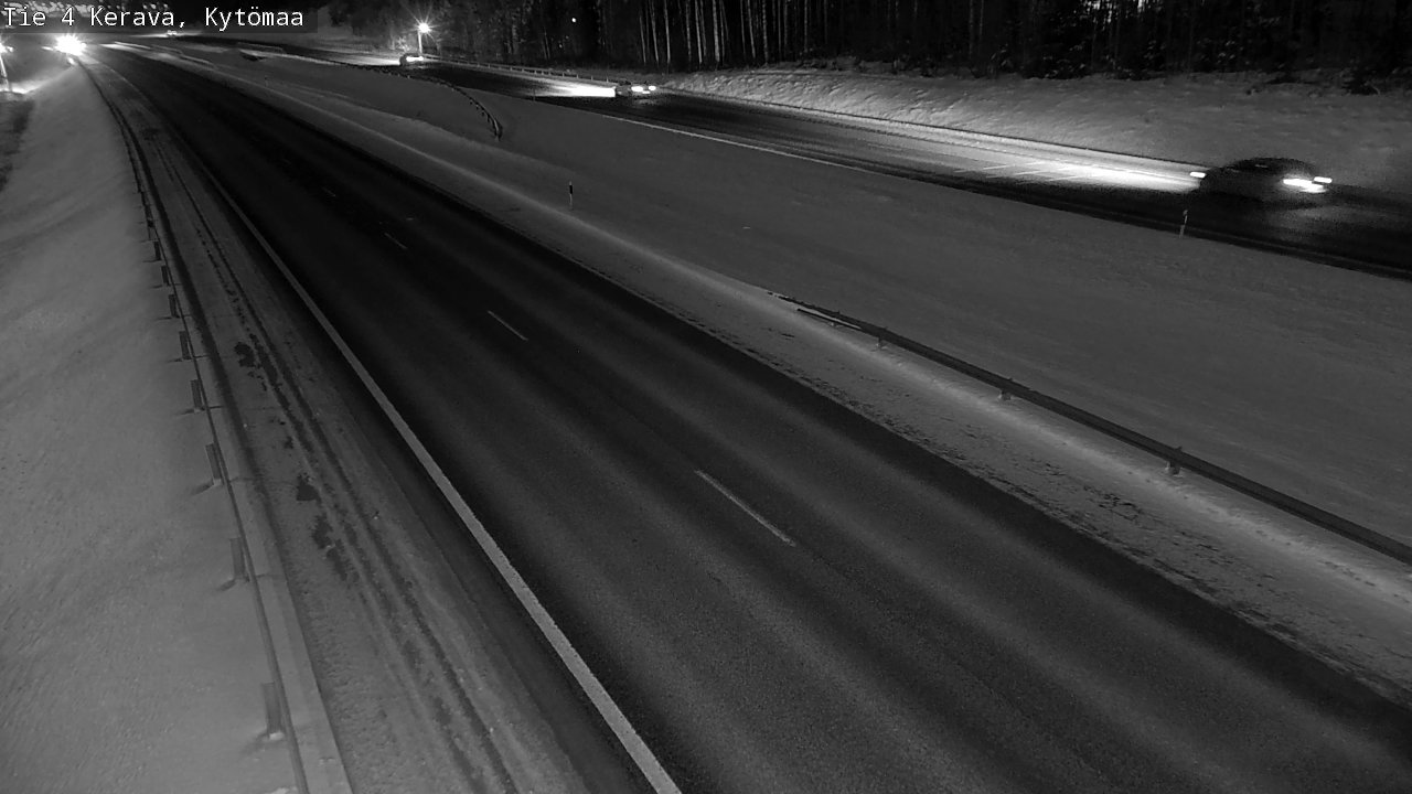 Weather Camera Image Väg 4 Kervo, Kytömaa, Kerava, Uusimaa