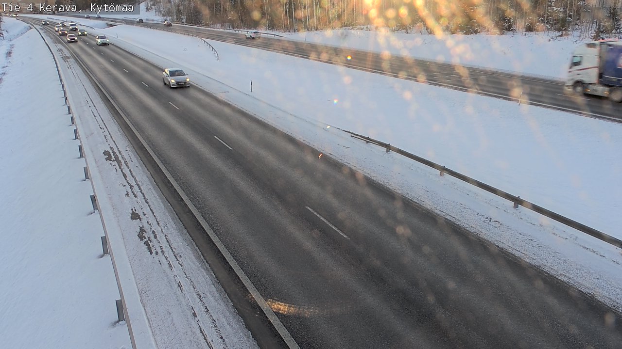 Weather Camera Image Väg 4 Kervo, Kytömaa, Kerava, Uusimaa