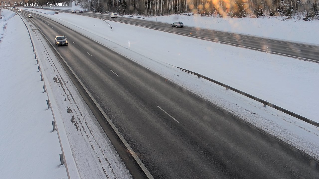 Weather Camera Image Väg 4 Kervo, Kytömaa, Kerava, Uusimaa