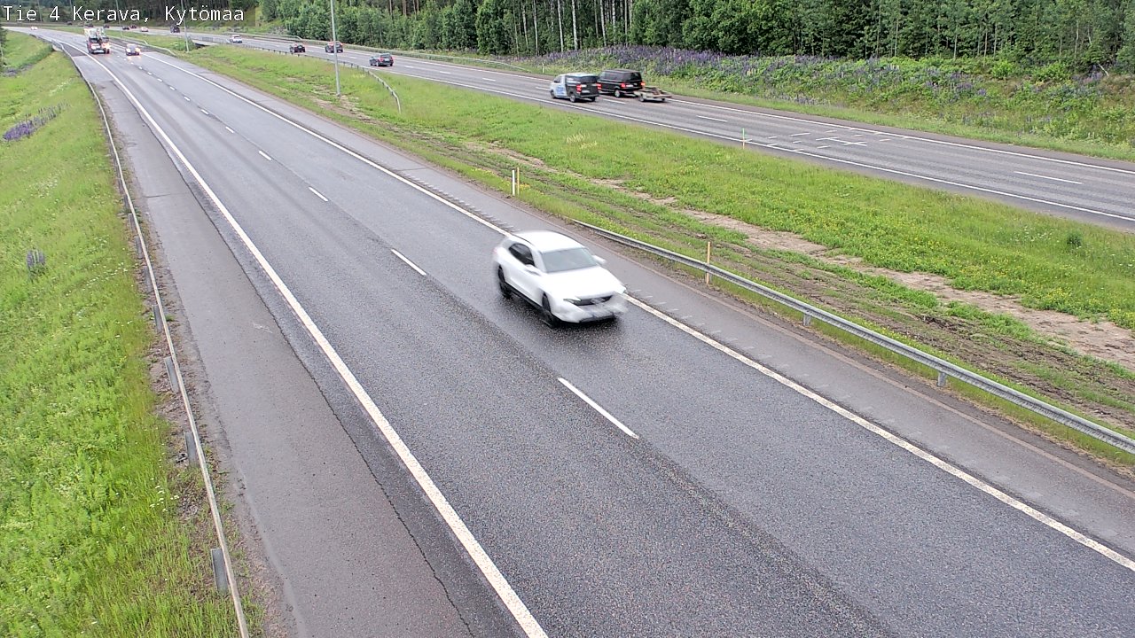 Weather Camera Image Väg 4 Kervo, Kytömaa, Kerava, Uusimaa