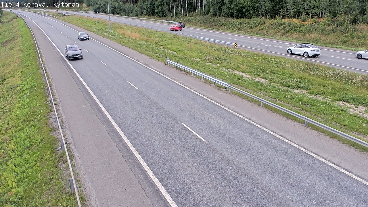 Weather Camera Image Väg 4 Kervo, Kytömaa, Kerava, Uusimaa
