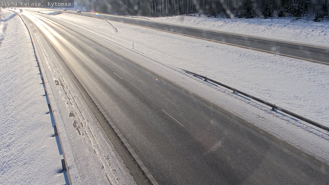 Weather Camera Image Väg 4 Kervo, Kytömaa, Kerava, Uusimaa