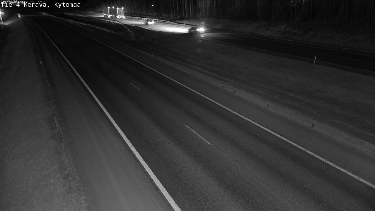 Weather Camera Image Väg 4 Kervo, Kytömaa, Kerava, Uusimaa