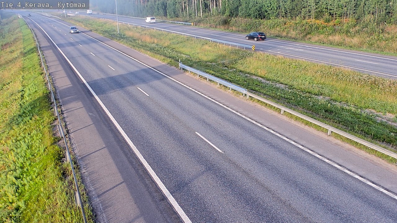 Weather Camera Image Road 4 Kerava, Kytömaa, Kerava, Uusimaa