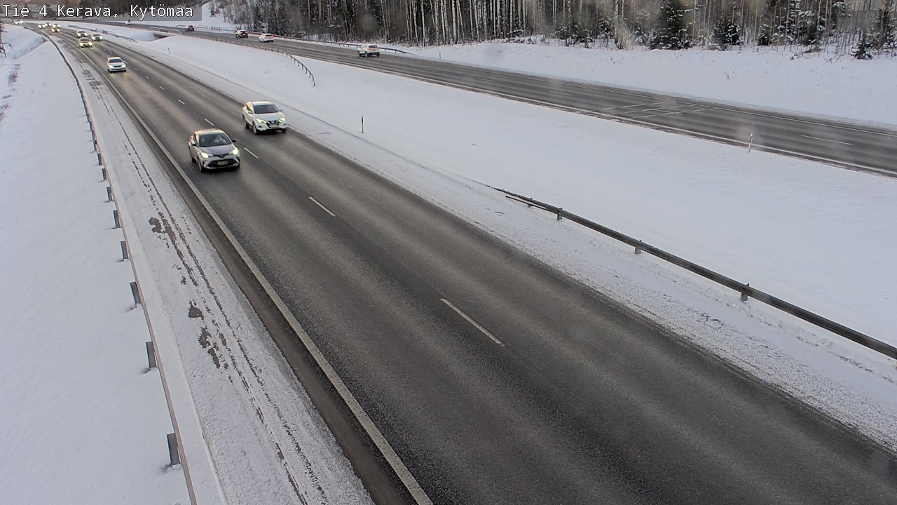 Weather Camera Image Väg 4 Kervo, Kytömaa, Kerava, Uusimaa