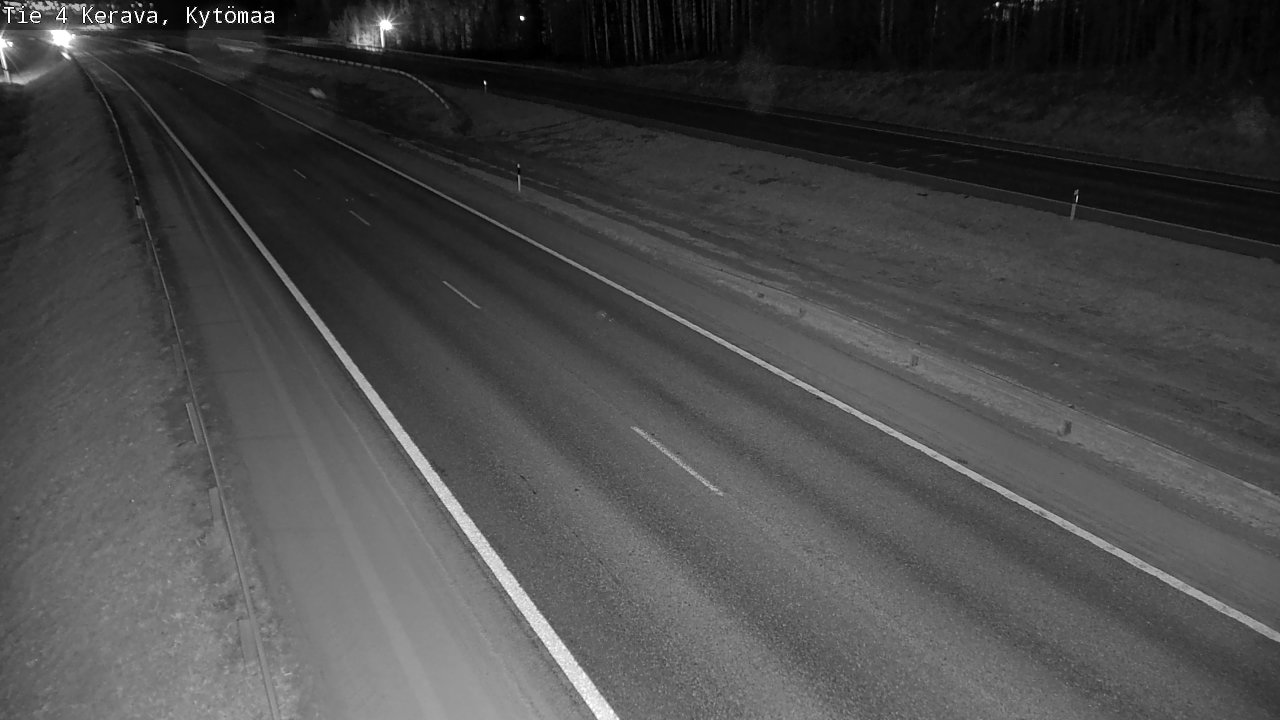 Weather Camera Image Väg 4 Kervo, Kytömaa, Kerava, Uusimaa