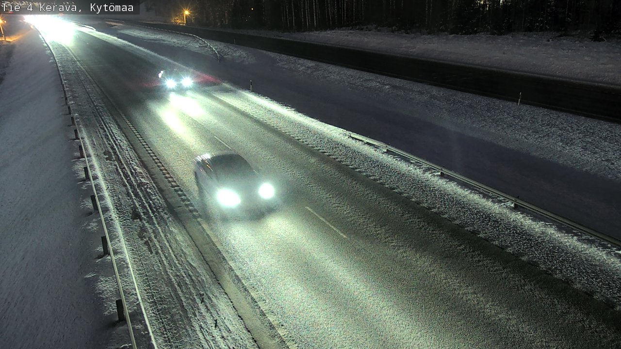Weather Camera Image Väg 4 Kervo, Kytömaa, Kerava, Uusimaa